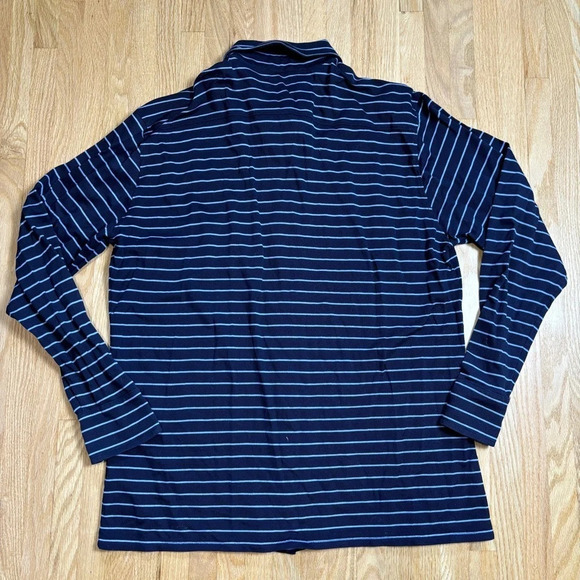 Arnold Brant Long Sleeve Cotton Collared Button Up Shirt - Picture 8 of 8